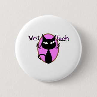 VetTechgåvor "förtjusande kattdesign ", Knapp