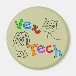 VetTechgåvor, veterinär- tekniker Magnet