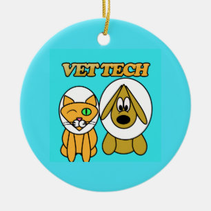 vettechprydnad julgransprydnad keramik