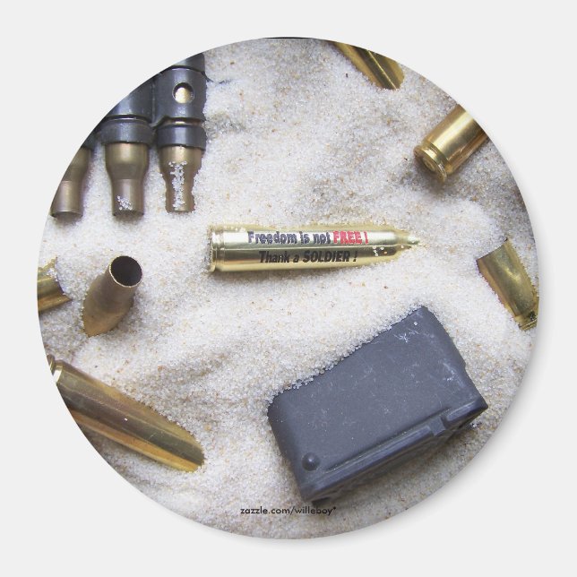 Vetter för marin veterans från Luft-armén Magnet (Framsidan)