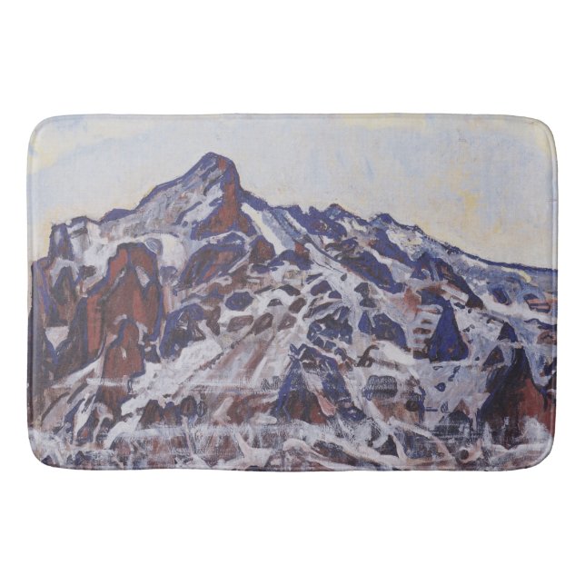 Vetterhornberget (vinterlandskap) badrumsmatta (Framsidan)