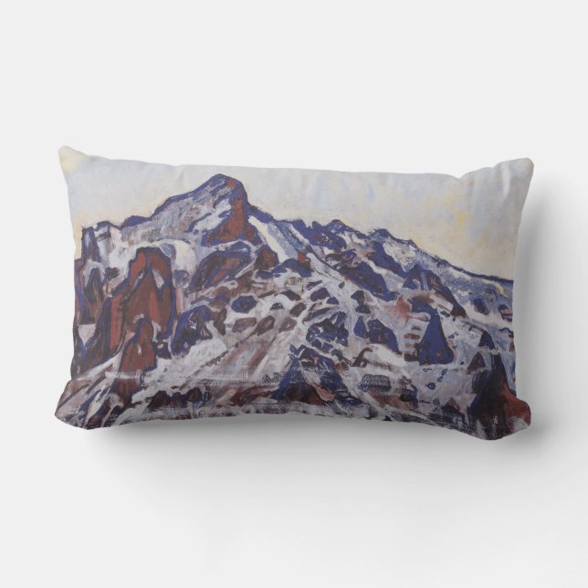 Vetterhornberget (vinterlandskap) lumbarkudde (Baksida)