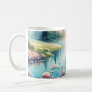 Vettigt regnbåge - Fantasyscen Kaffemugg