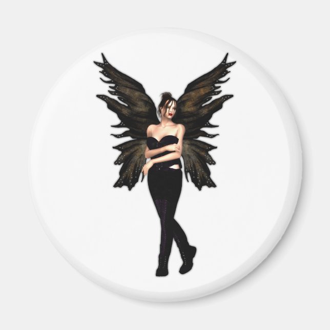 Veuvette Gothic Fairy Magnet (Framsidan)
