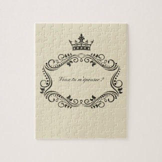 Veux tu m'épouser ? pussel