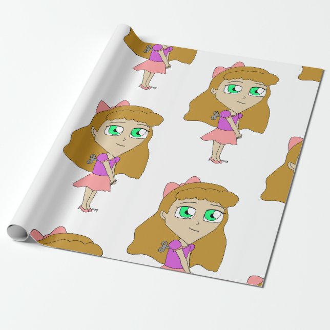 veva chibi presentpapper (Utrullad)