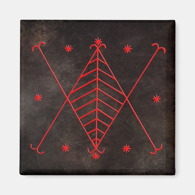 Veve Ayizan Magnet (Framsidan)