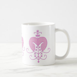 Veve för Erzulie Freda Kaffemugg