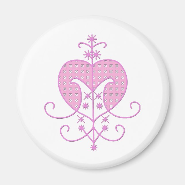 Veve for Erzulie Freda Magnet (Framsidan)