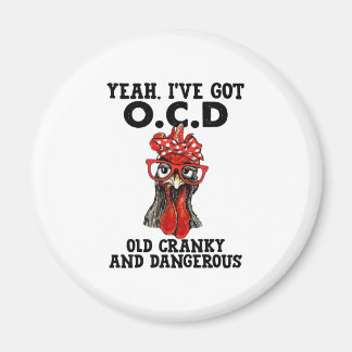 Vevy och farlig kyckling magnet