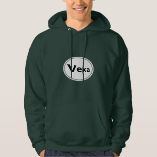 Vexa Minimalistisk Logodesign – Estetisk design Hoodie
