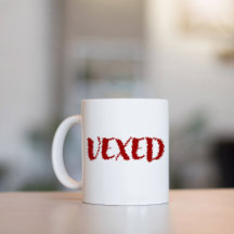 Vexed-Cool teckensnitt. Kul ordförråd för din humö
