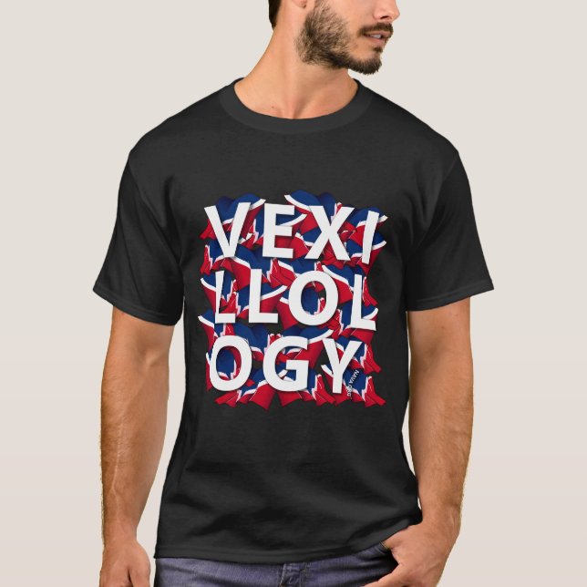 Vexillologi (stor) T-Shirt (Framsida)