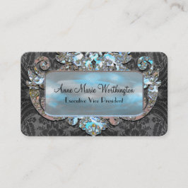 Veyla glädje eleganta Goth 3,5" x 2" professionell Visitkort