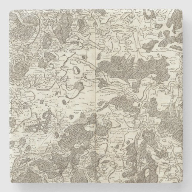 Vezelay Cosne Underlägg Sten (Framsidan)