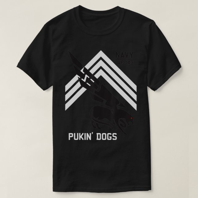VF143 PUKIN HUNDAR SANS REPROACHE  T SHIRT (Design framsida)