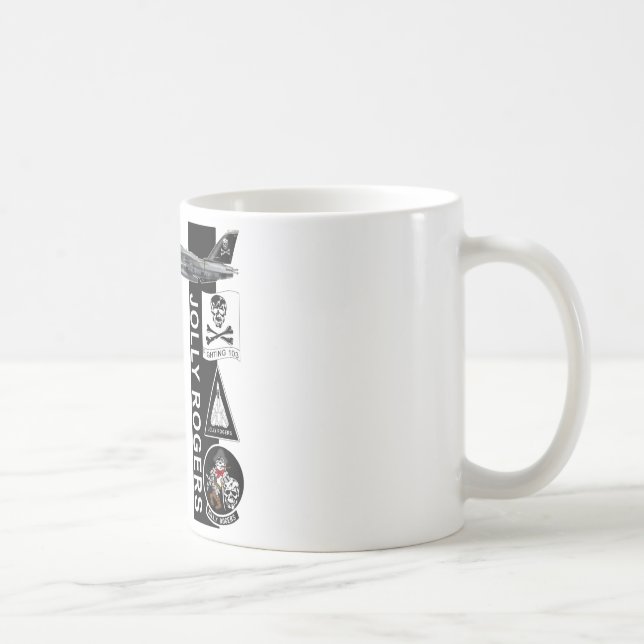 VF-103 Jolly Rogers Kaffemugg (Höger)