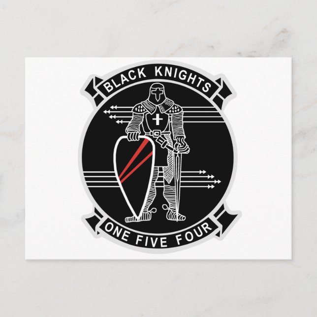 VF-154 Black Knight Vykort (Framsida)