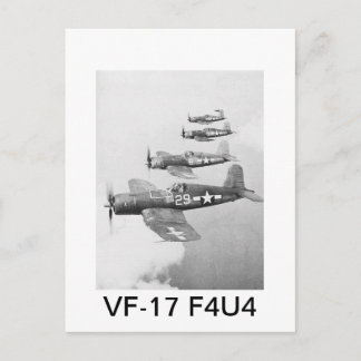 VF-17 F4U4 CORSAIRS VYKORT