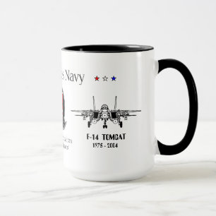 VF-211 "Checkmates" - F-14 Tomcat Sq. Mugg