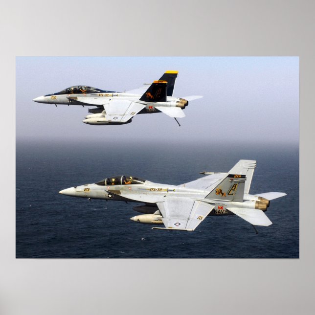 VF-32 Swordsmen F-14 Poster (Framsidan)