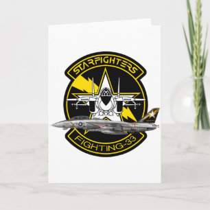 VF-33 Starfighters F-14 ト ム ャ ッ ト VF-33 タ budpris Kort