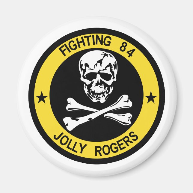 VF-84 Jolly Rogers Magnet (Framsidan)