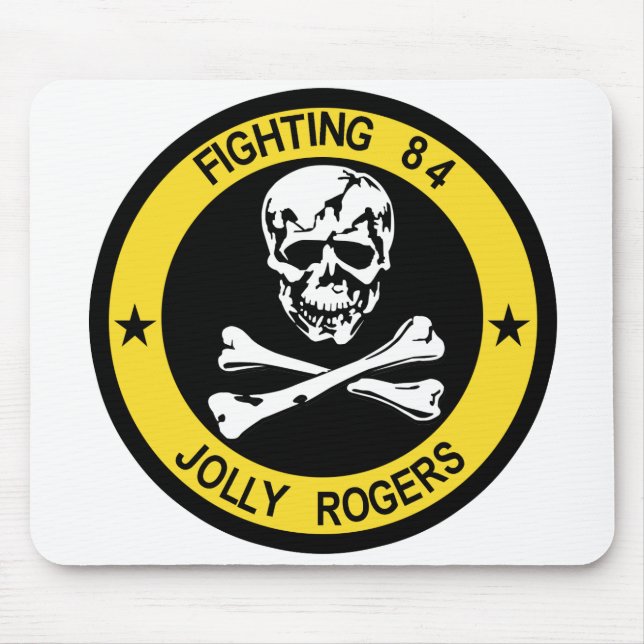 VF-84 Jolly Rogers Mousepad Musmatta (Framsidan)