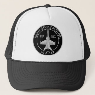 VFA - 147 Strejka Fighter - F/A 18C Truckerkeps