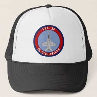VFA - 34 Fighter Squadron - Blue Blasters Keps