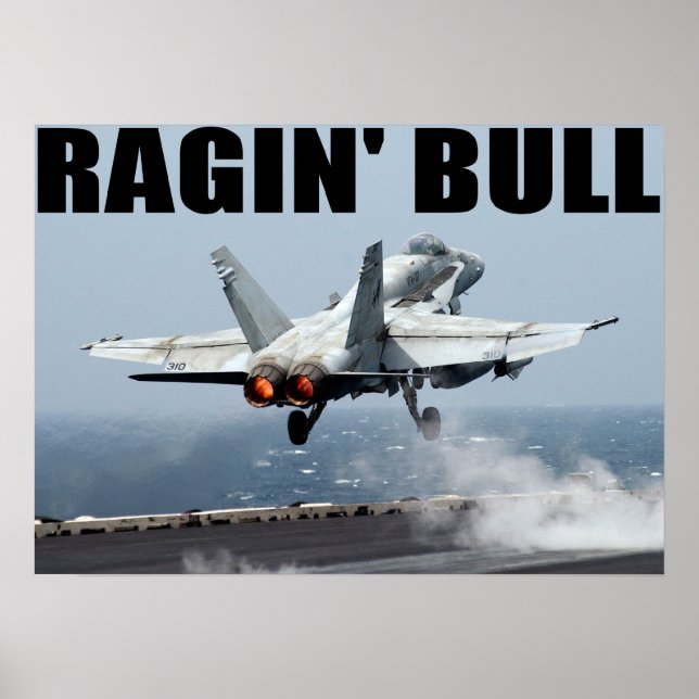 VFA-37 Ragin' Bull Poster (Framsidan)