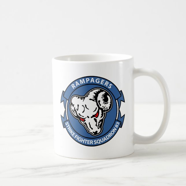 VFA - 83 - strejkakämpeskvadron 83 Kaffemugg (Höger)