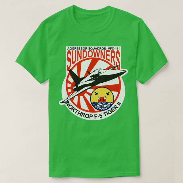 VFC111 Solnedgångar T Shirt (Design framsida)