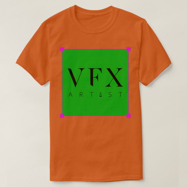 VFX Artist T Shirt (Design framsida)