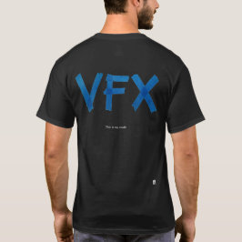 VFX-besättningskjorta - blått/mörk Tee