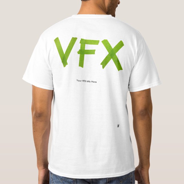VFX-besättningskjorta - grönt/tänder T Shirt (Baksida)