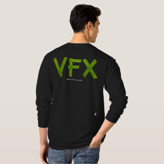 VFX-besättningstransportens Långärmad - Grönt/Mörk T Shirt
