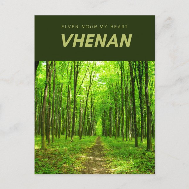 Vhenan Postcard Vykort (Framsida)