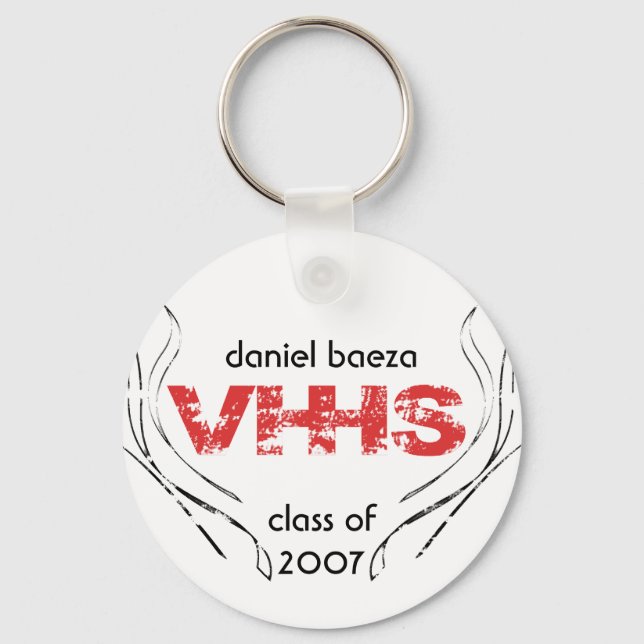 vhhs class-nyckelring nyckelring (Framsida)