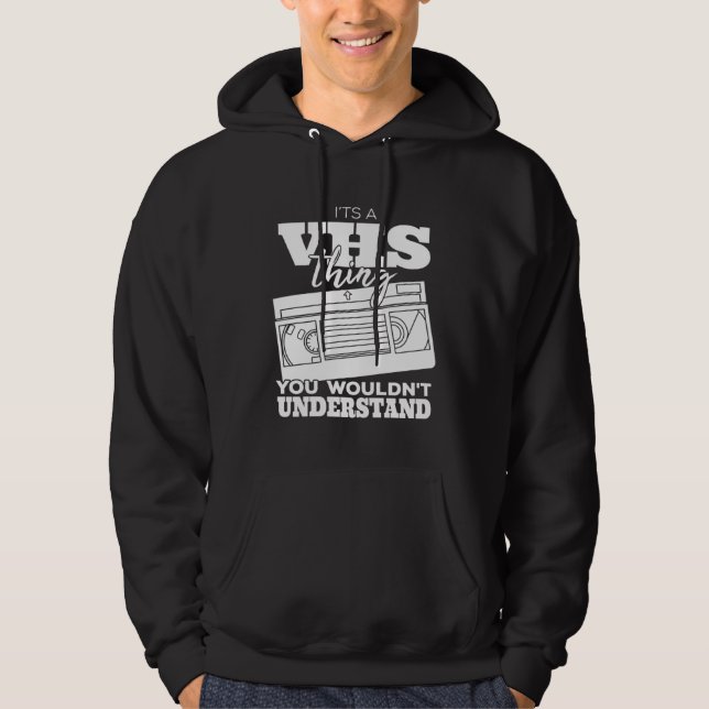 VHS-bandssamlare Hoodie (Framsida)