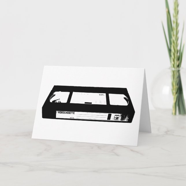 VHS för videokassett Kort (Framsida)
