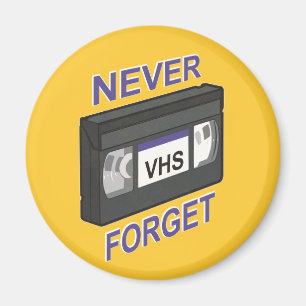 VHS, glöm aldrig Magnet