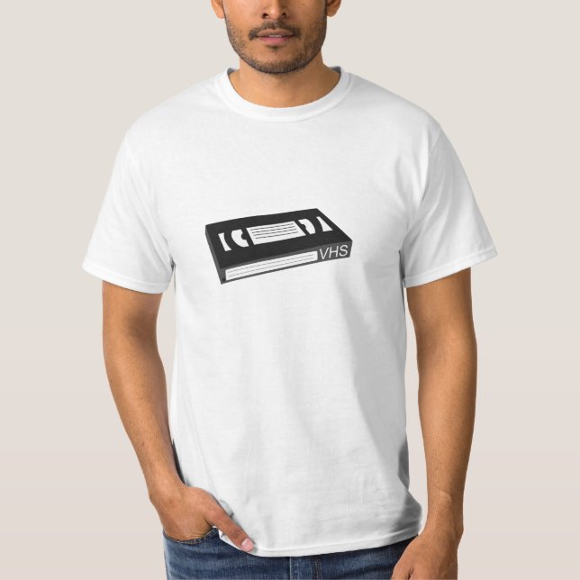 Vhs-kassetten tejpar t-shirt (Framsida)