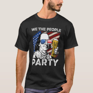 Vi 4 juli 2010, Benjamin Franklin Manar Wo T Shirt