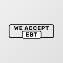 Vi Accepterar EBT Butikshandel Företag