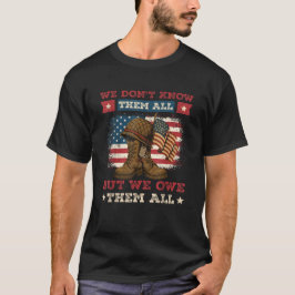 Vi äger dem hela veterandagen t shirt