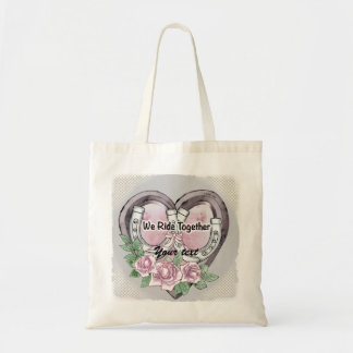 Vi åker tillsammans med tote bags tygkasse