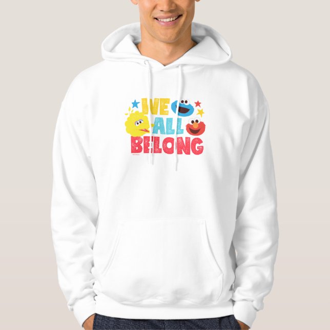 Vi alla Belong Stars Hoodie (Framsida)