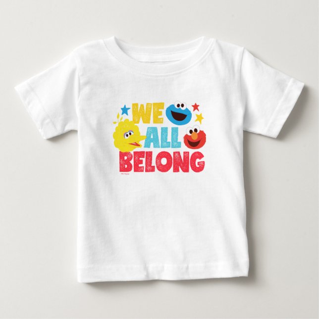 Vi alla Belong Stars T Shirt (Framsida)
