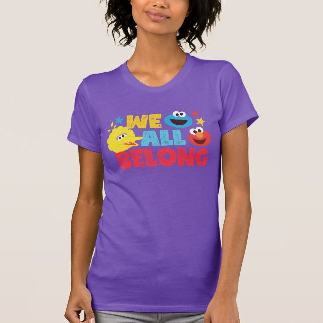 Vi alla Belong Stars T Shirt (Framsida)